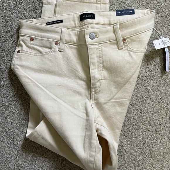 Talbots slim ankle Jean size 6 - Picture 5 of 8